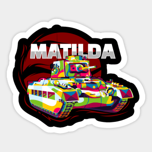 Matilda II Sticker